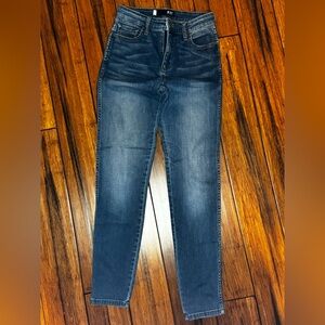 Kut from the Kloth Dark Blue Skinny Jeans, Diana size 0